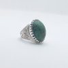 Hand Made Silver ring with Irani Husaini Feroza