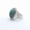 Hand Made Silver ring with Irani Husaini Feroza