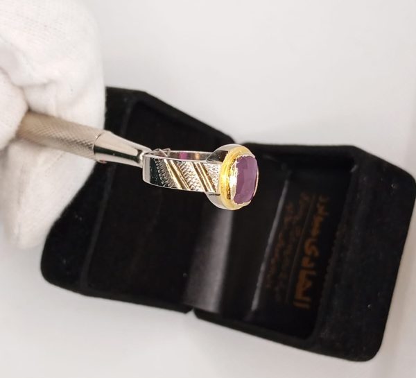 Madagascar Ruby 925 Silver ring
