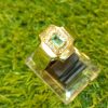 Punjsher Emerald 925 Silver ring