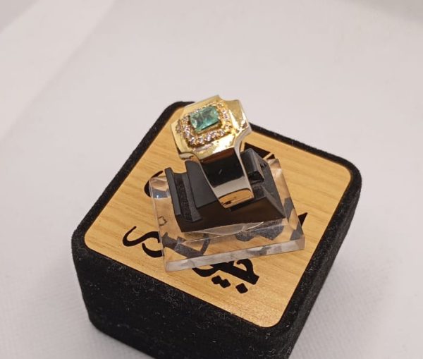 Punjsher Emerald 925 Silver ring