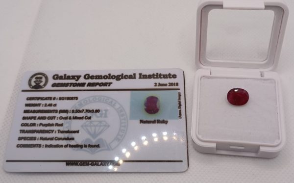 Natural Mozambique Ruby