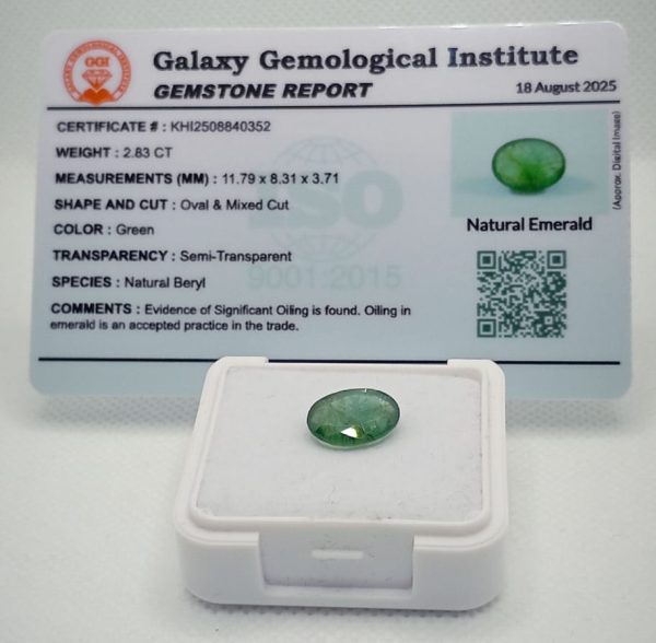 Natural Zambian Emerald