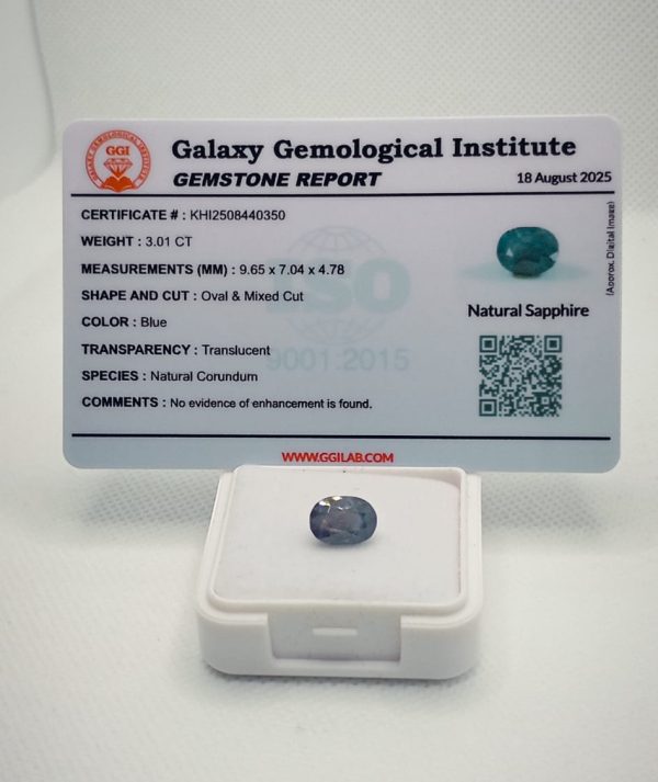 Natural Madagascar Sapphire