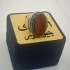 Natural Agate(Aqeeq) Silver ring
