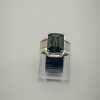 Natural Tourmaline Silver Ring
