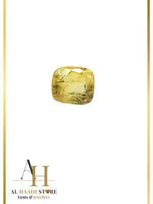 Natural Ceylon Yellow Sapphire