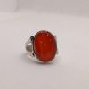 Natural Agate Silver ring